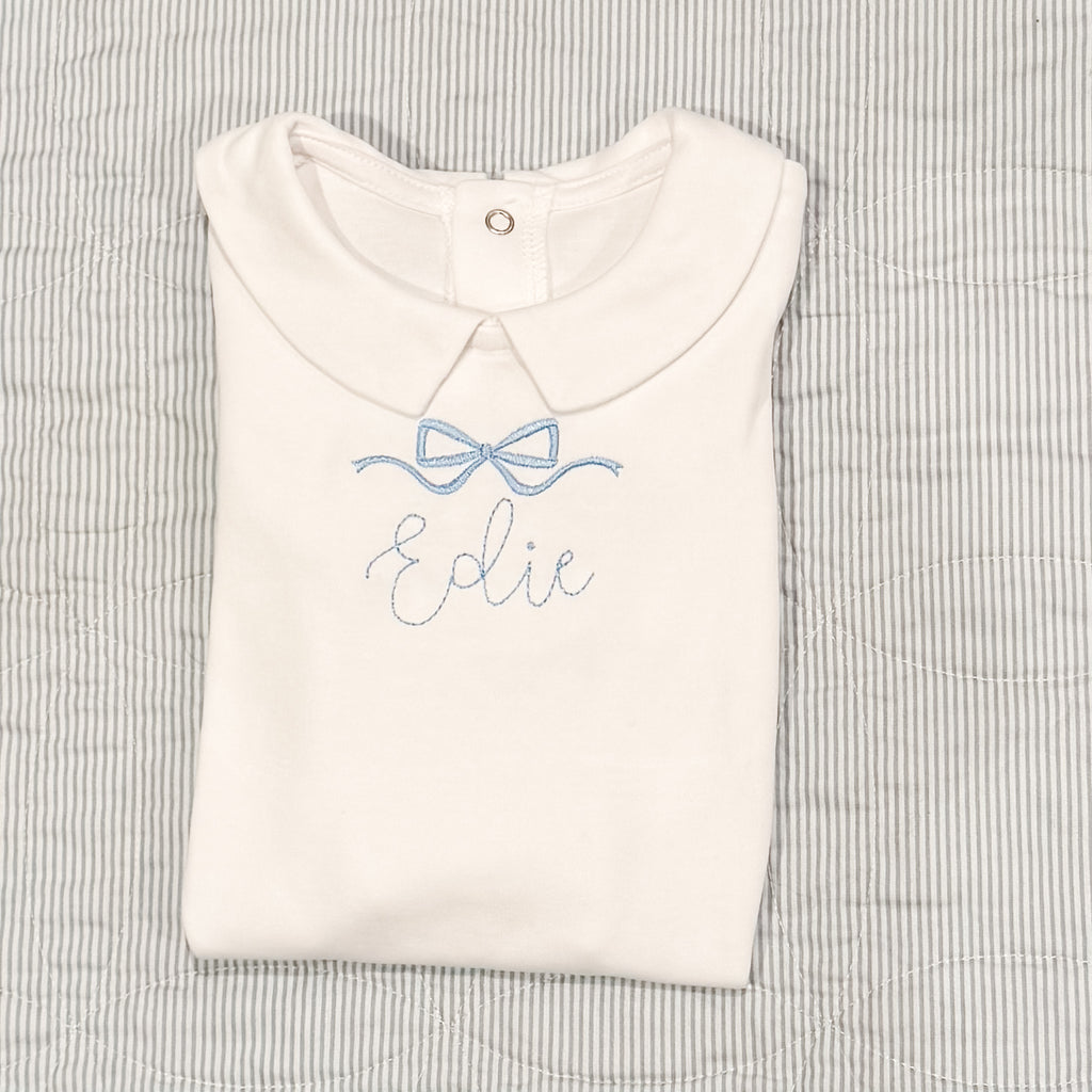 Peter Pan Collar Onesie - Longsleeve (Unisex)