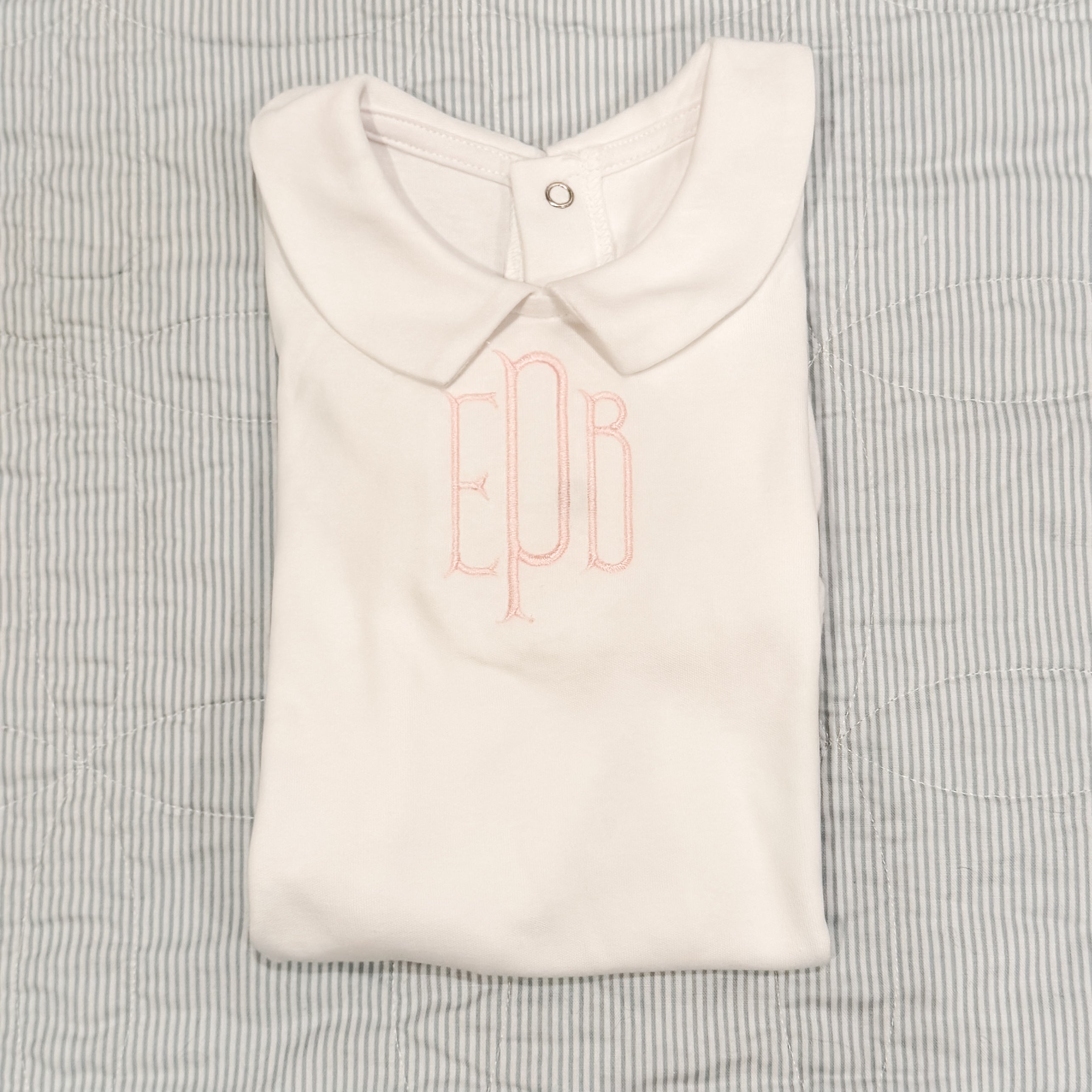 Peter Pan Collar Onesie - Longsleeve (Unisex)