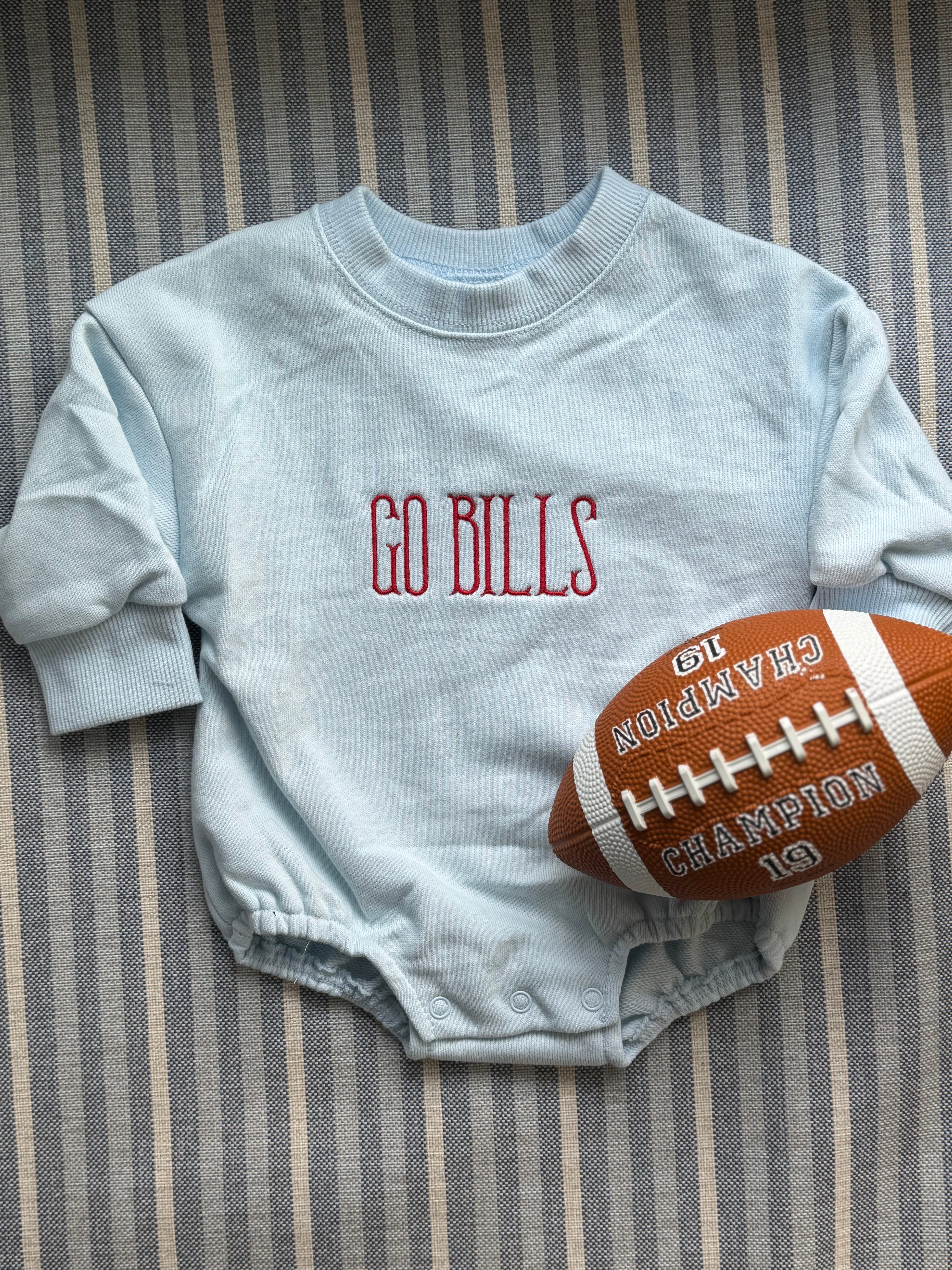 Sweatshirt Bubble Romper (Unisex)