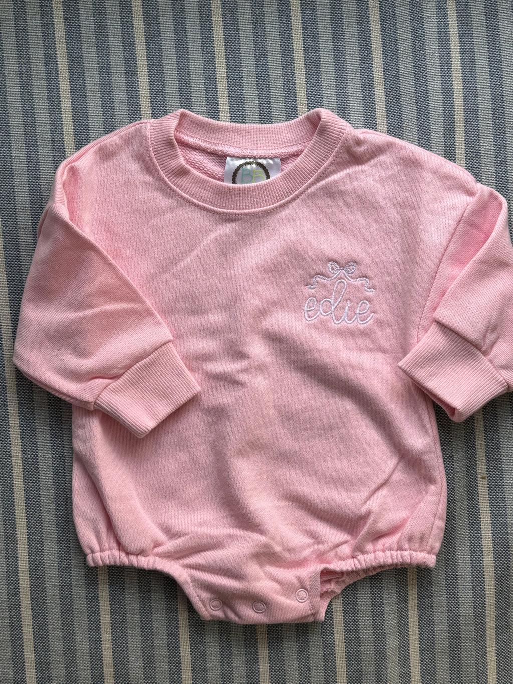 Sweatshirt Bubble Romper (Unisex)