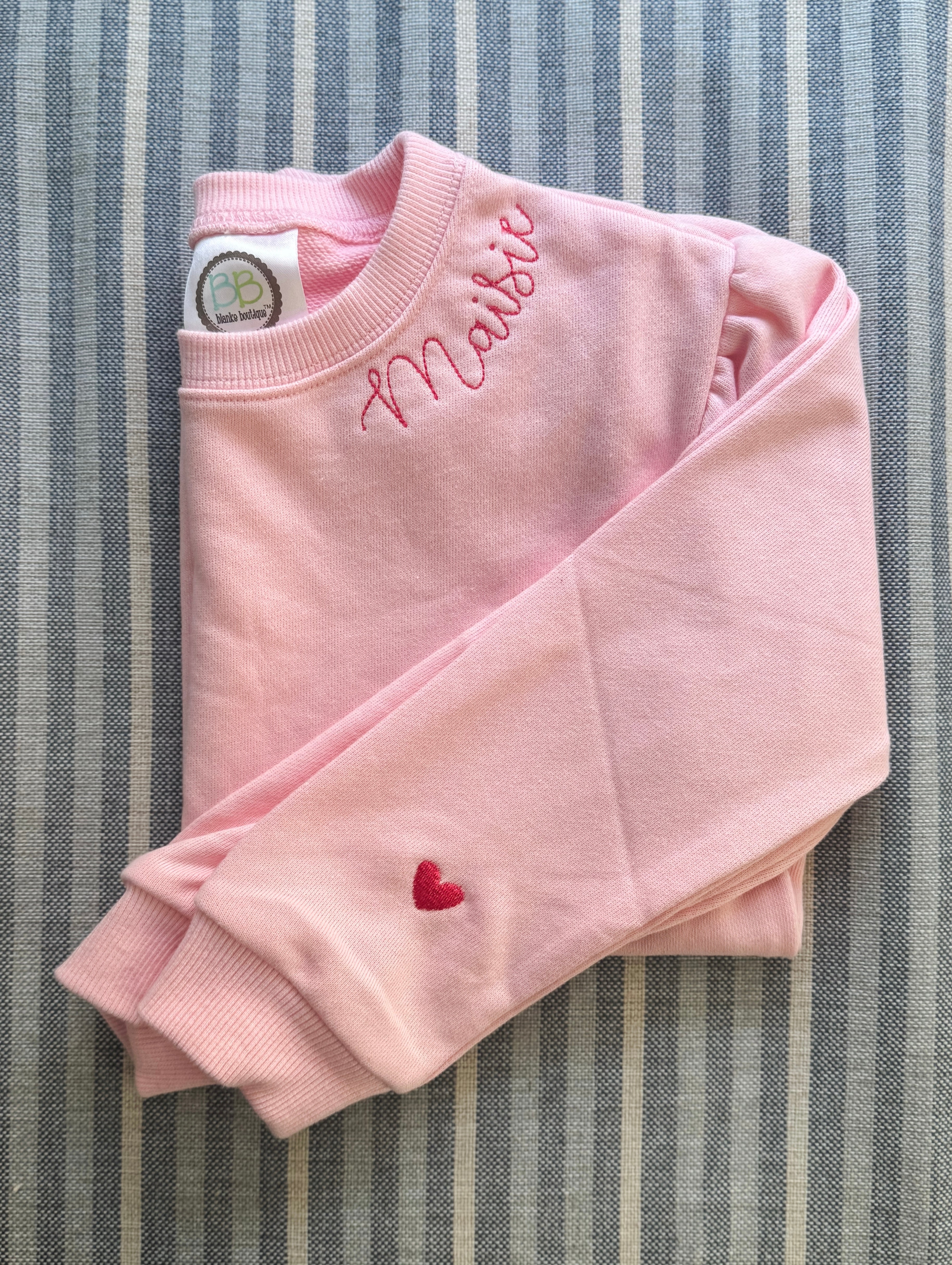 Girl's Sweatshirt (Puff Sleeve)