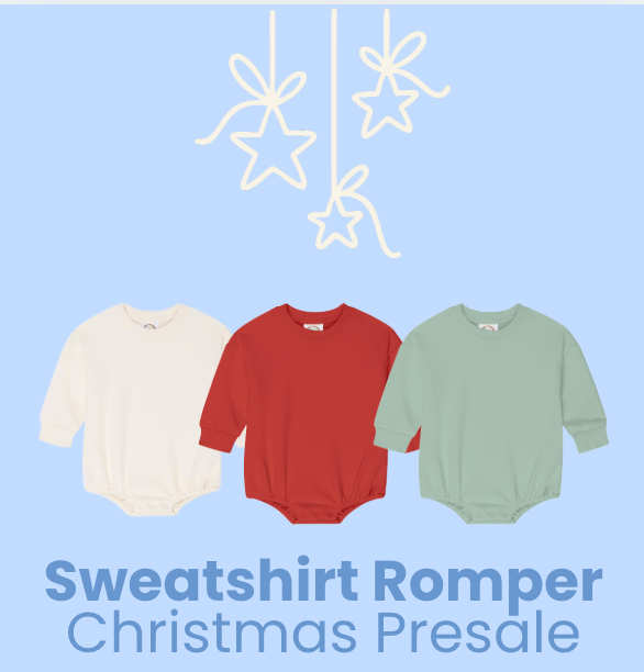 Christmas Presale: Sweatshirt Romper