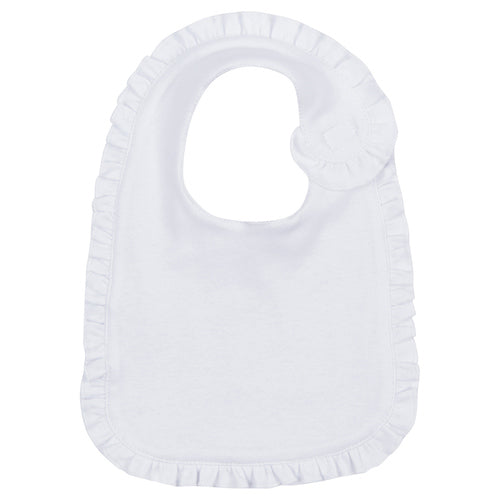 Ruffled Baby Bib